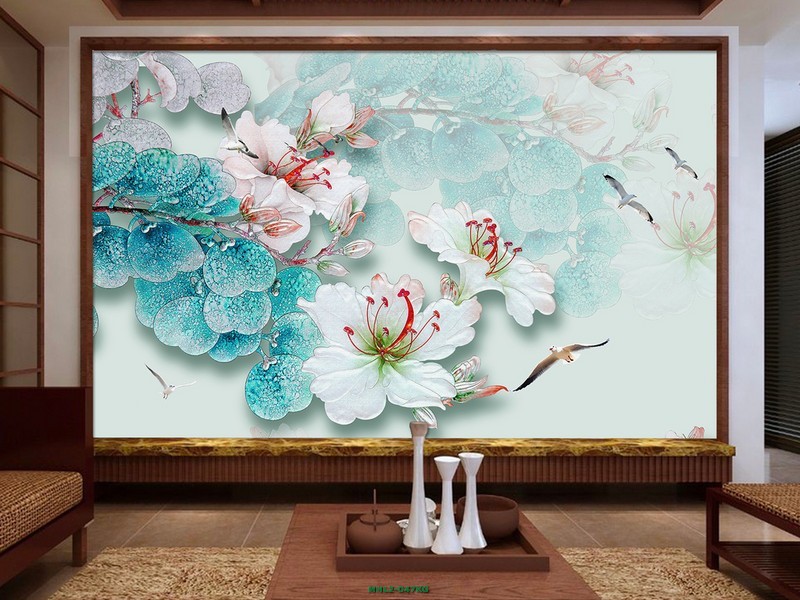 Cành hoa mộc lan MHL2-047KG